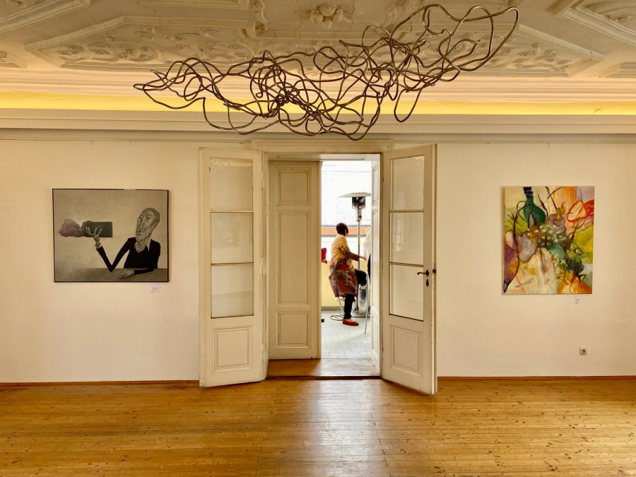 Abschlussausstellung im Atelier an der Donau