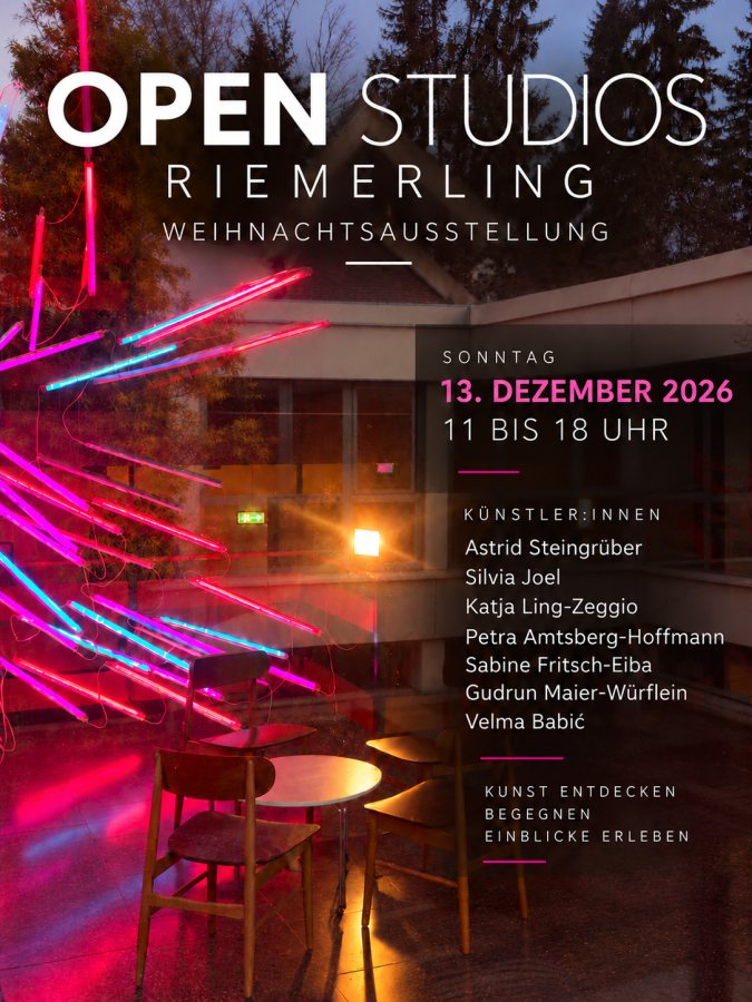 Open Studios Riemerling – Weihnachtsausstellung
