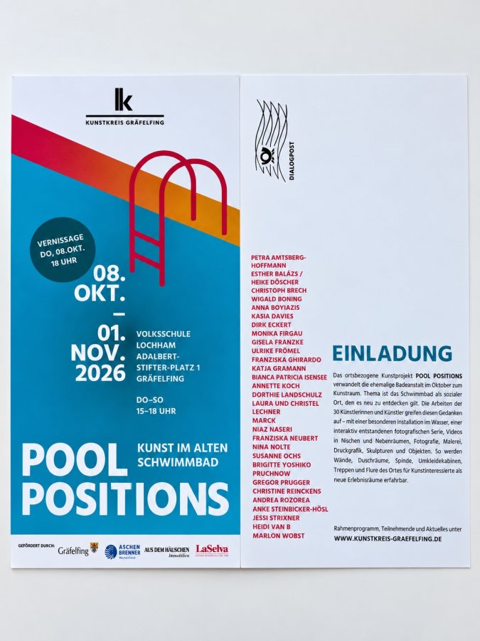 Einladung POOL POSITIONS
